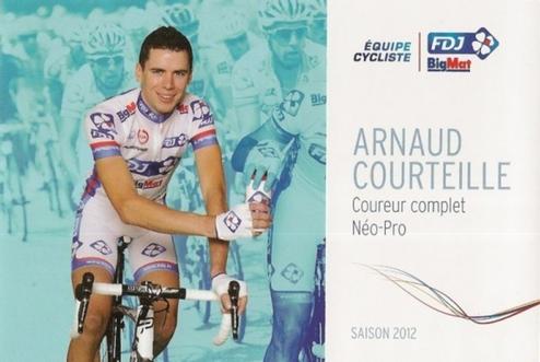 2012 FDJ-BigMat #NNO Arnaud Courteille Front